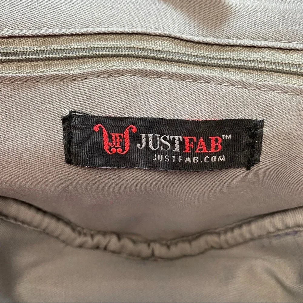 Justfab Vintage Y2K Quilted Pebbled Leather Red Heart Crossbody Bag